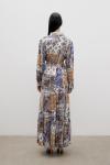 1299-Flower Elbise