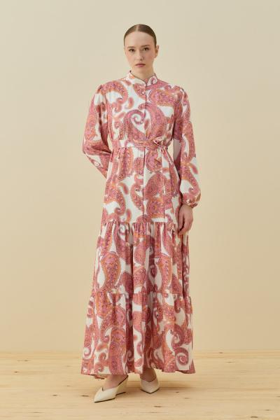 Bloom Serisi Elbise-Pembe -MRW-1731
