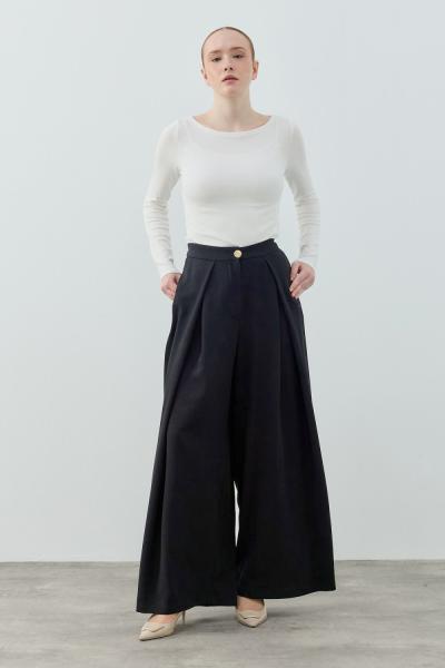 Dixi Krep Pantolon-Lacivert -MRW-1652