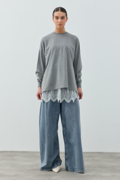 Loli Sweat-Gri -MRW-1793