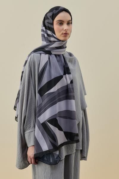 Mucci Şal-Siyah-MRW-2611