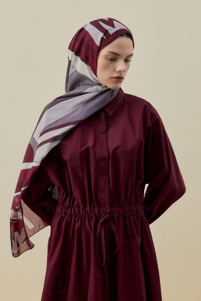 Mucci Şal-Bordo-MRW-2611