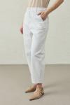New Basıc Denim Pantolon-Beyaz-MRW-1769
