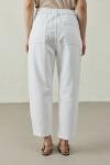 New Basıc Denim Pantolon-Beyaz-MRW-1769