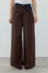 Nolene Denim Pantolon-Kahverengi -MRW-1692