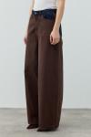 Nolene Denim Pantolon-Kahverengi -MRW-1692