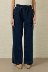 Palazzo Taşlı Denim-Lacivert -MRW-1693