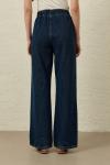 Palazzo Taşlı Denim-Lacivert -MRW-1693