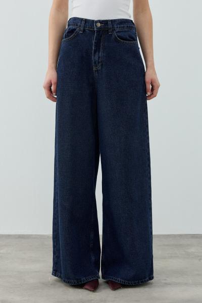 Salaş Denim Pantolon-Lacivert-MRW-1690