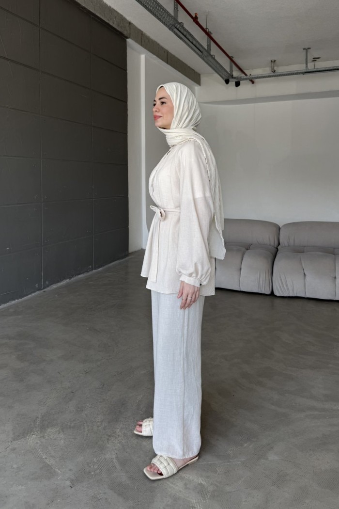 Sardunya Takım-Bej