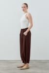 Spor Krep Pantolon-Kahverengi -MRW-1628