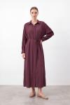 12682 Ferace Elbise Burgundy