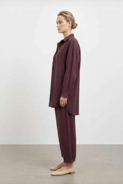 14442 Puanne takım burgundy