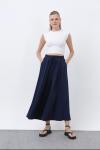Etek Görünümlü Pantolon Lacivert