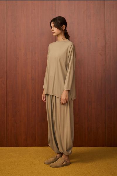 Feyz Şalvar Takım Bej