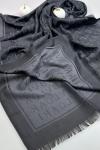 Harf Detaylı Şal Antrasit