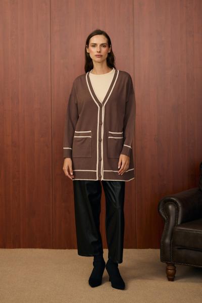 Kolej Hırka kahverengi