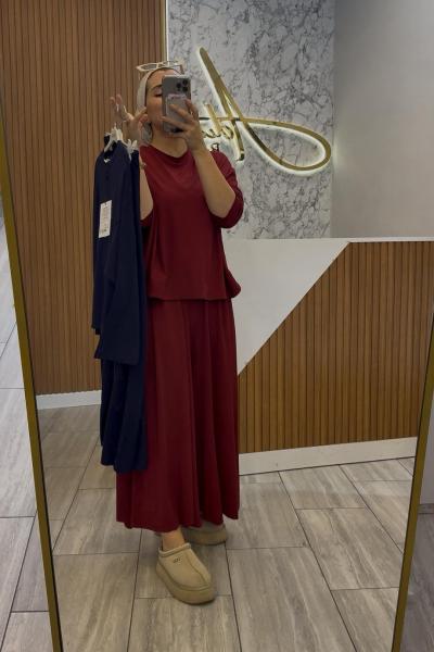 Merwishop Alie takım bordo