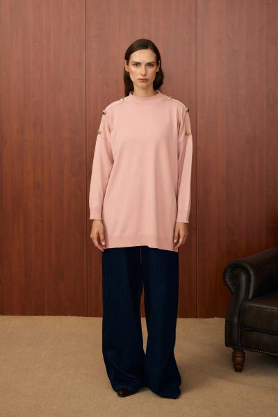 Milano Triko Tunik pudra