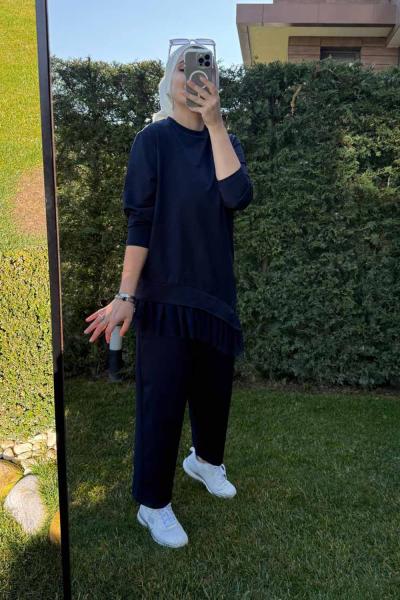 Pamuk Takım Lacivert