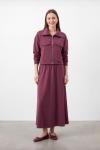 Puanne 14440 takım burgundy