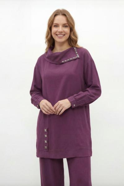 Puanne ipek tensel yeni sezon takım burgundy