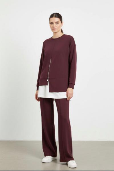 Puanne Oyso takım Burgundy