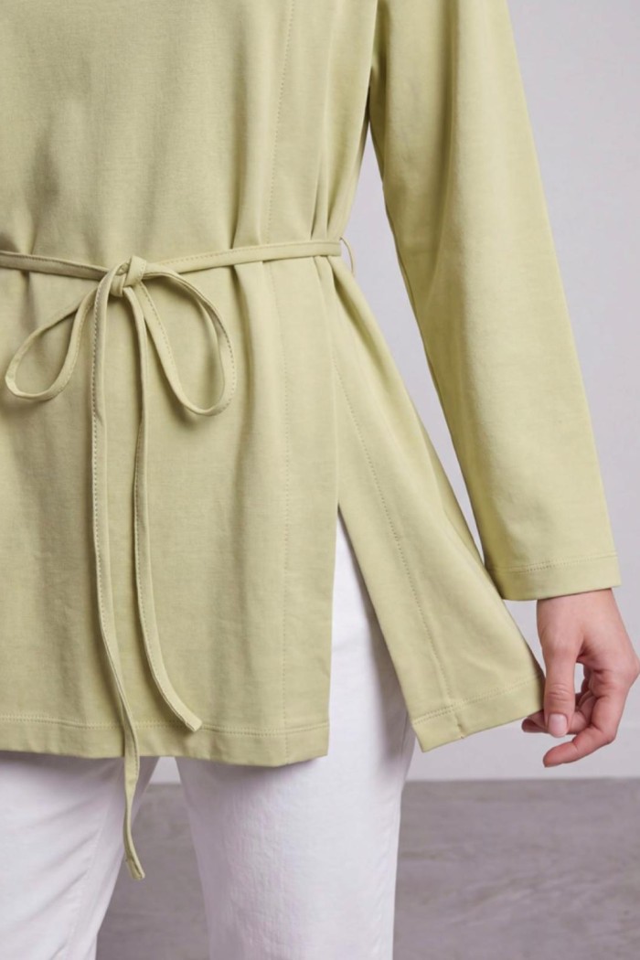 Puanne pamuk tunik olive