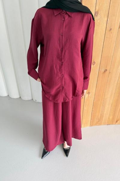 Santa monica takım bordo