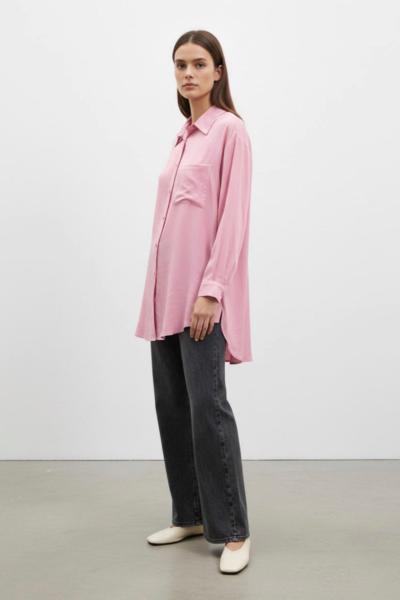 Tek Cepli Gömlek Pembe