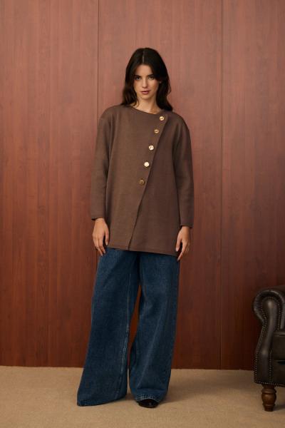 Verev Hırka-Kahverengi